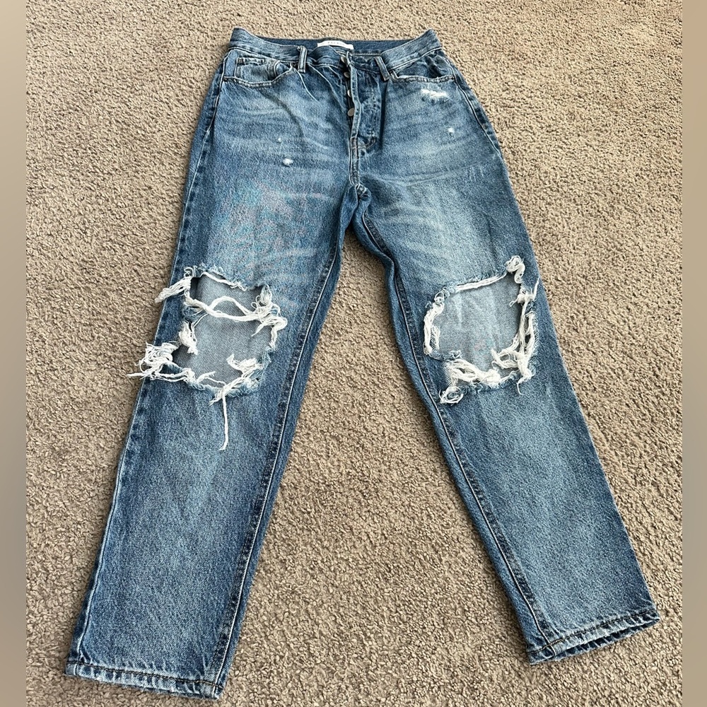 Pacsun Ultra High rise Slim Women’s 27 Distressed Jeans
